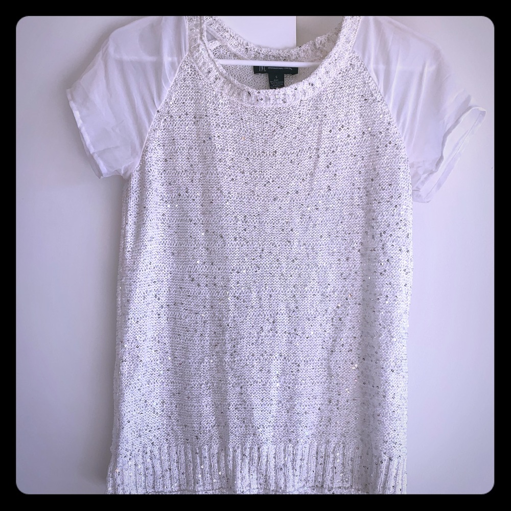 International concepts-knitted tee